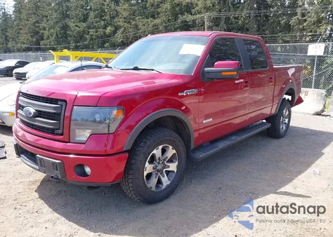 2014 Ford F-150 Fx4 из США, поврежденный, VIN 1FTFW1ET5EKG06097